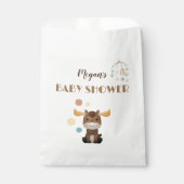 Baby shower Moose et Mobile pour sacs (Devant)
