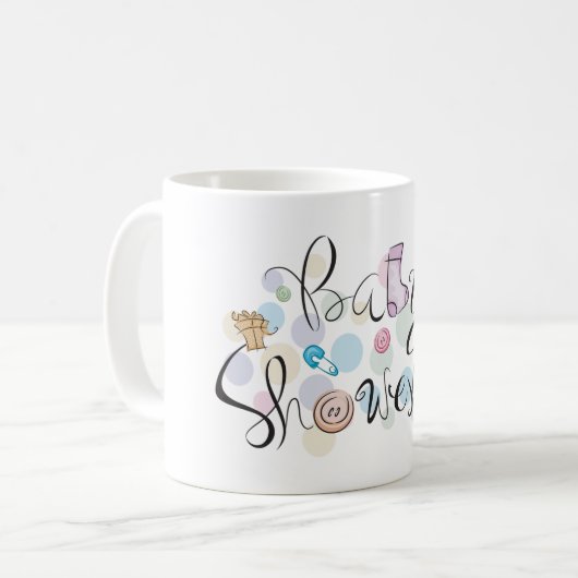 Baby shower Mug (Devant gauche)