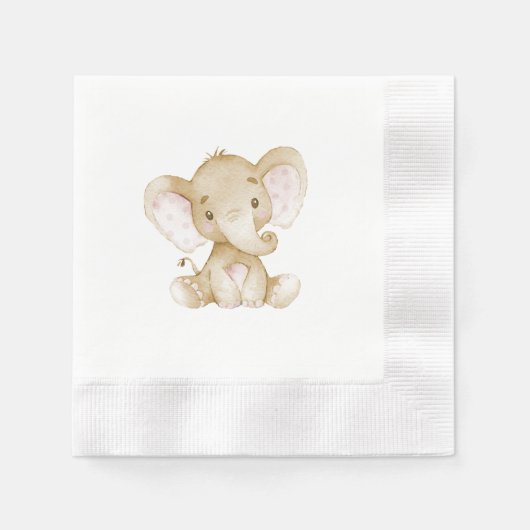  Baby shower Napkin Servet (Voorkant)