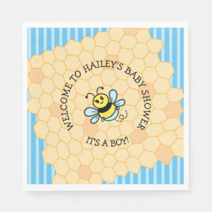 Baby shower Napkins van Honey Bee Thleges Servet