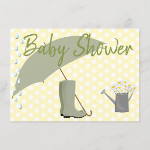 baby shower Neutrale geslachtsgebonden braken en R Kaart