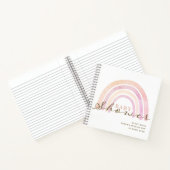 Baby shower Neutre Arc-en-ciel livre d'hôtes (Intérieur)