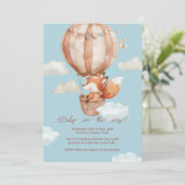 Baby shower neutre pour les femmes Invitation (Debout devant)