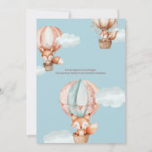 Baby shower neutre pour les femmes Invitation (Dos)