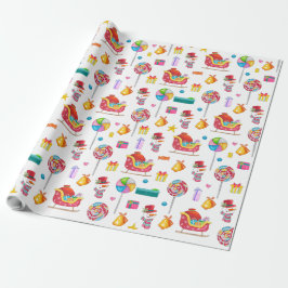 Baby shower nieuwe babycadeauomslag cadeaupapier