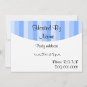 Baby shower nodigt Sjabloon uit Kaart (Achterkant)