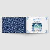 Baby shower noordpooldieren gastenboek (Volledig)
