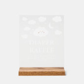 Baby shower nuageux Raffin (Recto)
