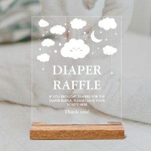 Baby shower nuageux Raffin