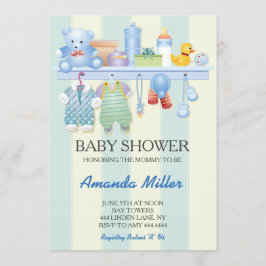 baby shower Nursery Invitations Kaart