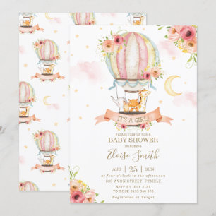 Baby shower Oerwouden  Kaart