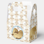 Baby shower Olifant Moeder en Baby Bedankdoosjes (Geopend)