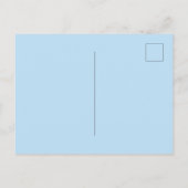 Baby shower olifant uitnodiging briefkaart (Achterkant)