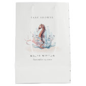 Baby shower onderwater zeewier medium cadeauzakje (Achterkant)