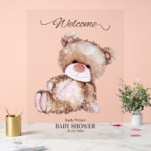 Baby shower Ours Teddy, Baby shower Ours Rose Fill (Mariage)