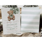 Baby shower Ours Teddy Invitation Nous Pouvons Bea