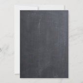 Baby shower over lange afstand per post kaart (Achterkant)