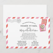 Baby shower over lange afstand per post kaart (Voorkant / Achterkant)