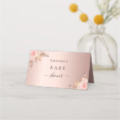 Baby shower pampas gras roos goudbloem (Achterkant)