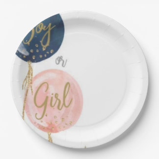 Baby shower paper plate  papieren bordje