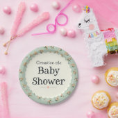 baby shower papieren bordje (Feest)
