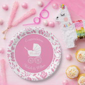 Baby shower Papieren Bordje (Feest)