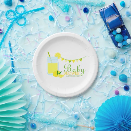 Baby shower papieren bordje (Feest)