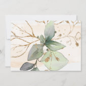 Baby shower par invitation par courrier (Dos)