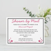 Baby shower par invitation par courrier (Debout devant)