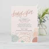 Baby shower par Mail Girl Invitation (Debout devant)