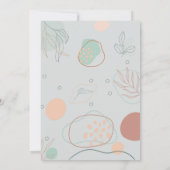 Baby shower par Mail Girl Invitation (Dos)