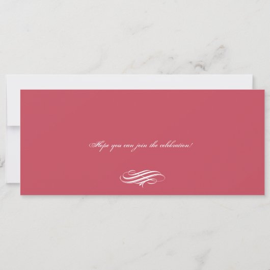 Baby shower Paris Boarding Pass Kaart (Achterkant)