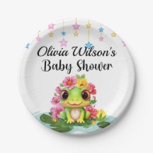 Baby shower Party Borden, Kikker Thema Borden