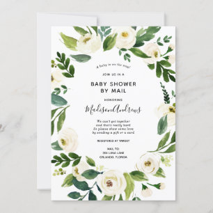Baby shower per Mail Greenery uitnodiging
