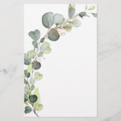 Baby shower per post Eucalyptus (Achterkant)