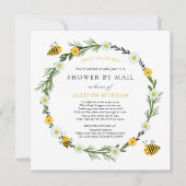 Baby shower per post kaart (Voorkant)