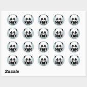 Baby shower personnalisable Panda C'est un Sticker (Feuille)