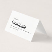 Baby shower photo | Carte de note Merci (Front)