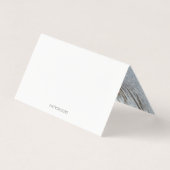 Baby shower photo | Carte de note Merci (Back)