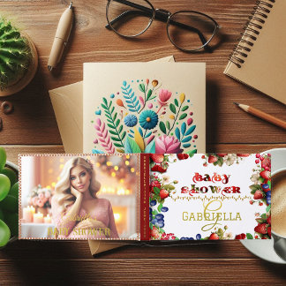 Baby shower photo Très Berry Sweet Strawberry Cute