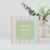 Baby shower plat Merci (Debout devant)