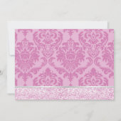 Baby shower Princesse Invitation (Dos)