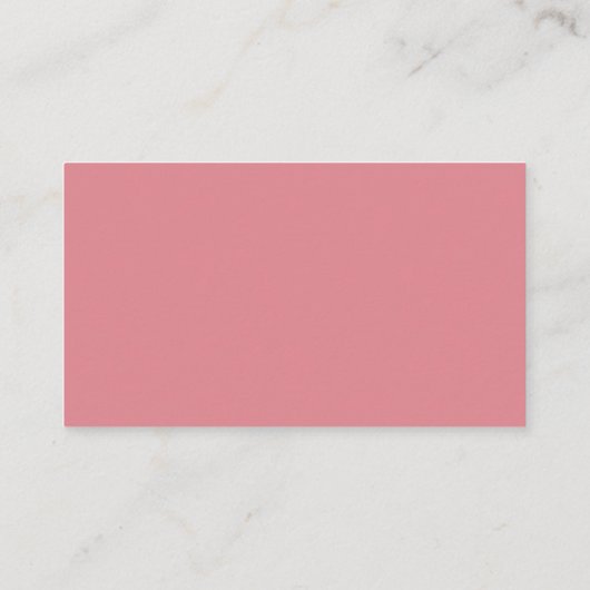 Baby shower Register QR Code Blush Roze Informatiekaartje (Achterkant)