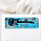 Baby shower Rock A Bye Invitation Étiquettes de ad (En situation)