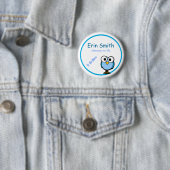 Baby shower ronde button 5,7 cm (In situ)