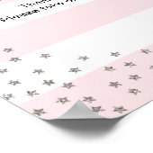 baby shower rose argent, décoration privilégie la  (Coin)