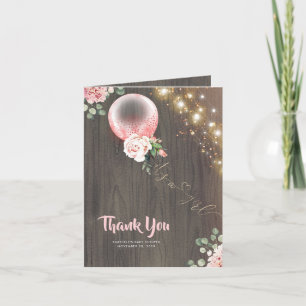 Baby shower rose floral  Merci