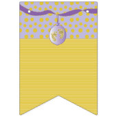 Baby shower rose "pieds de bébé", bannière Swallow (Deuxième drapeau)