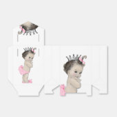 Baby shower rose princesse Ballotins (Déplié)