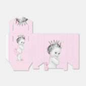 Baby shower rose princesse Ballotins (Déplié)